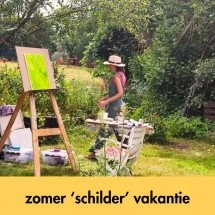 Het schilderatelier